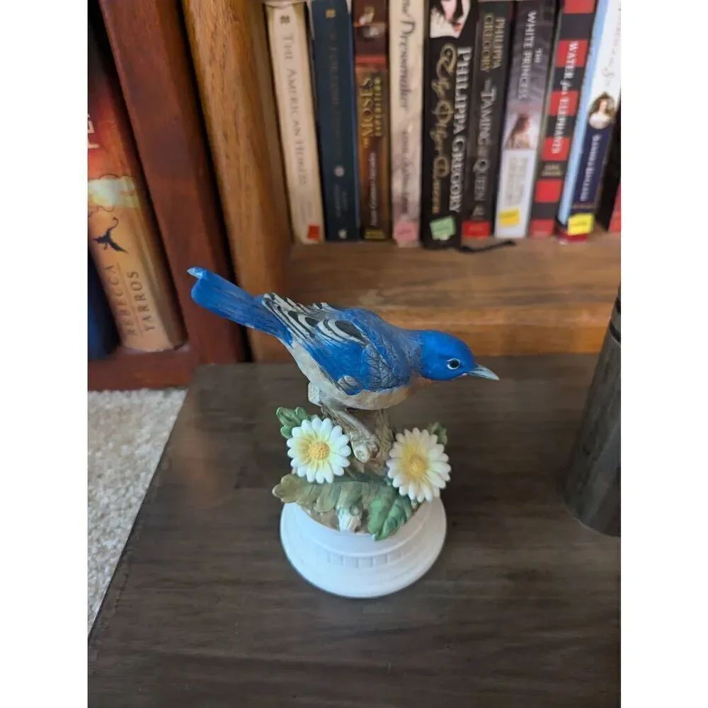 Vtg Napcoware Limited Edition Blue Bird Figurine C-6708, Japan rrr